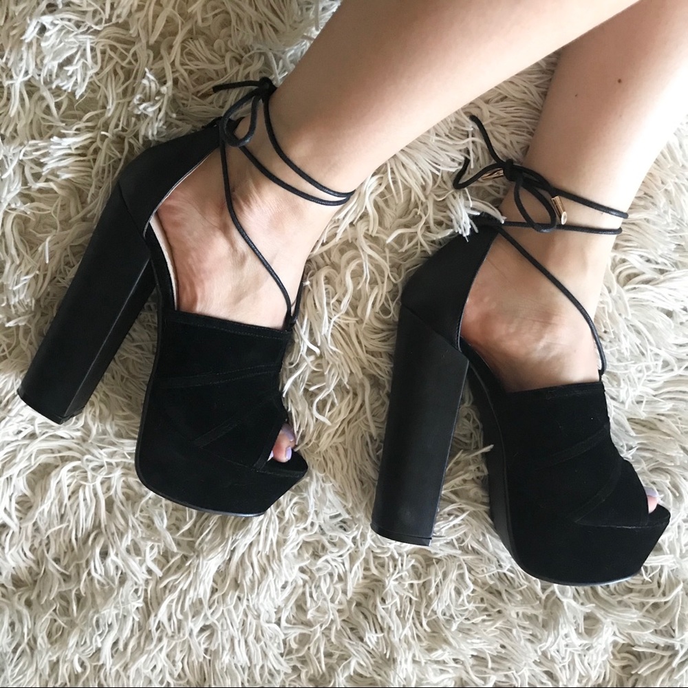 Public Desire Platform Heels - Picture 2 of 8